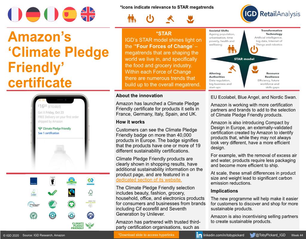 Amazon Pledge Amazon Climate Pledge | APTIM Signs The Climate Pledge, Amazon’s ...